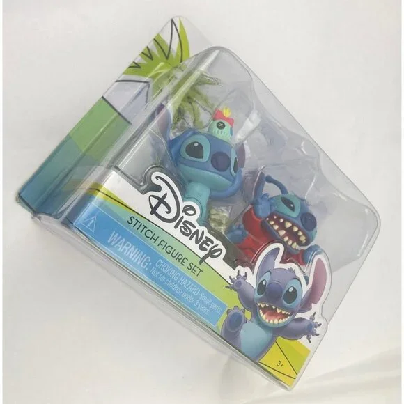 Disney LILO & Stitch Figure Set 2- Figures Stitch And Scrump .Alien Stitch 2.5” - Picture 3 of 5